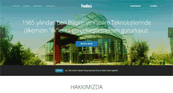 Desktop Screenshot of halici.com.tr